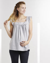 Blouse Ample Bleu Or-Haut manches courtes-Tale Me