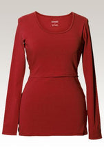 Blouse Marsala-Haut manches longues-Tale Me