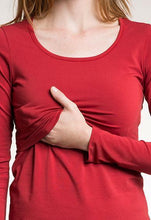 Blouse Marsala-Haut manches longues-Tale Me