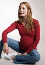 Blouse Marsala-Haut manches longues-Tale Me