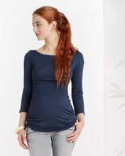 Blouse Sierra Bleu Nuit-Haut manches longues-Tale Me