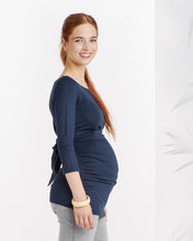Blouse Sierra Bleu Nuit-Haut manches longues-Tale Me