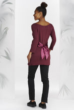 Blouse Sierra Bordeaux-Haut manches longues-Tale Me