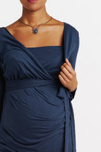 Blouse Solange Bleu Nuit-Haut manches longues-Tale Me