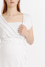 Blouse Solange Crème à Pois-Haut manches courtes-Tale Me