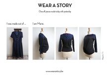 Col Claudine Wear a Story à Pois et Rayures-Haut manches longues-Tale Me