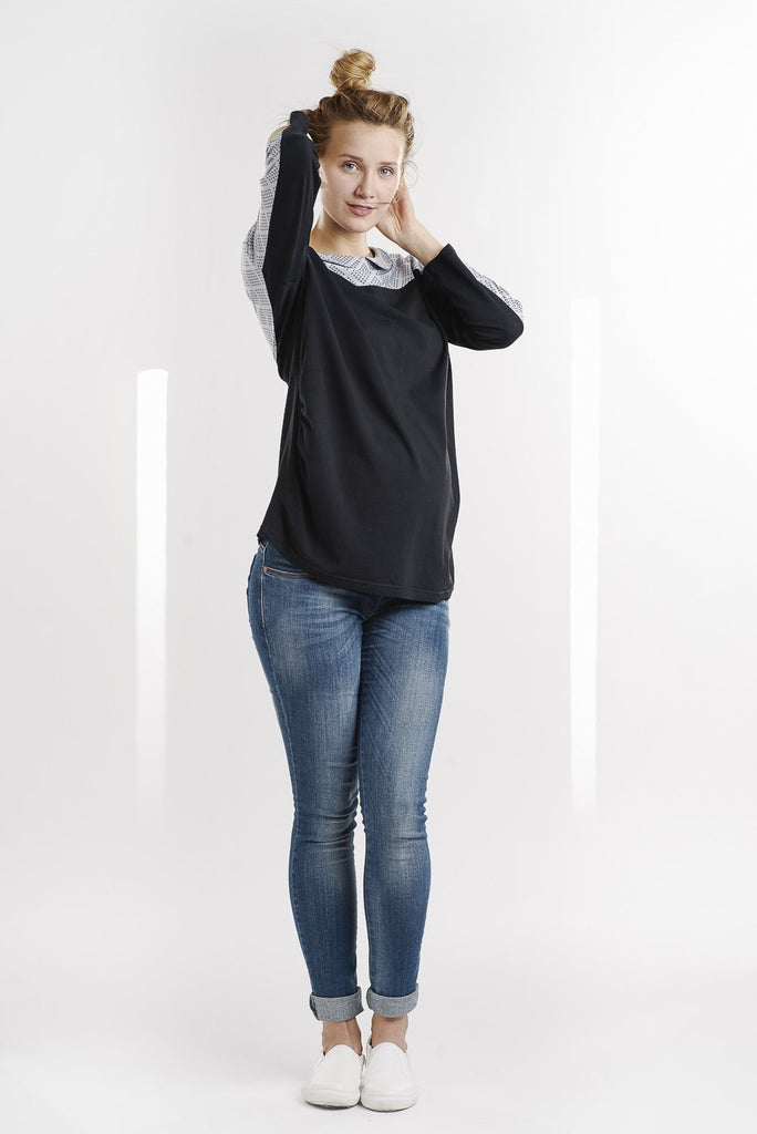 Col Claudine Wear a story-Haut manches longues-Tale Me