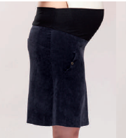 Jupe Velours Bleue-Jupe-Tale Me