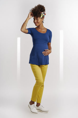Pantalon Coupe Droite Curry-Pantalon-Tale Me