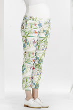 Pantalon Coupe Droite Fleuri Tropical-Pantalon-Tale Me
