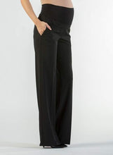 Pantalon Noir Ample Coupe Droite-Pantalon-Tale Me