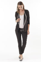 Pantalon Noir Ceinture Brodée-Pantalon-Tale Me