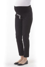 Pantalon Noir Ceinture Brodée-Pantalon-Tale Me