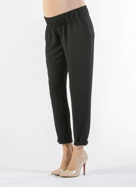 Pantalon Noir Crepé-Pantalon-Tale Me