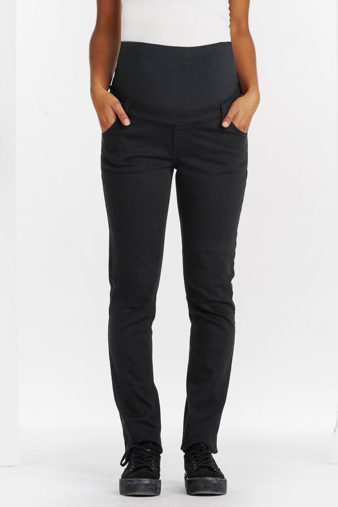 Pantalon Slim Confortable Noir-Pantalon-Tale Me
