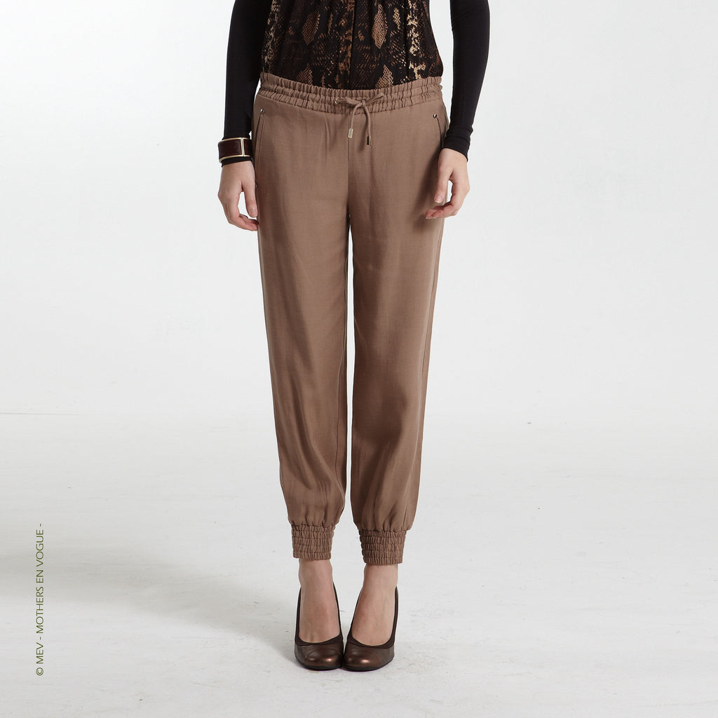 Pantalon Très Confortable Camel-Pantalon-Tale Me