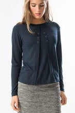 Pull à Boutons Bleu nuit-Pull-Tale Me