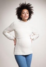 Pull Ellen Grossesse et Allaitement Blanc-Pull-Tale Me