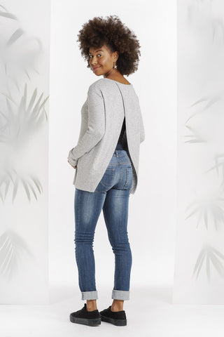 Pull Gris Chiné-Pull-Tale Me
