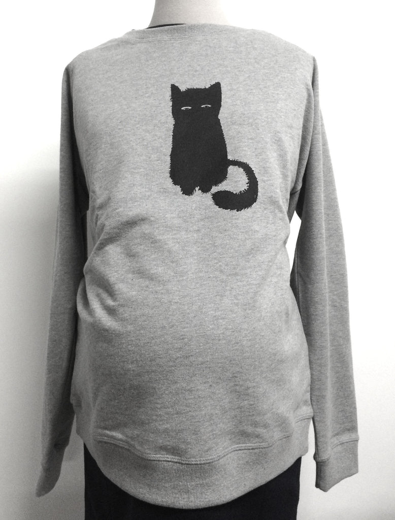 Pull Sérigraphié Chat-Pull-Tale Me