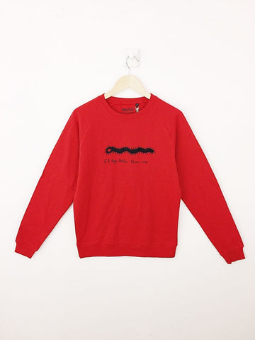 Pull Sérigraphié Mille Pattes Rouge-Pull-Tale Me