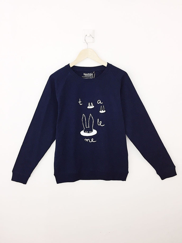 Pull Sérigraphié Tale Me Bleu-Pull-Tale Me