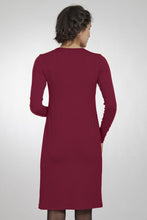 Robe Cache Coeur Bordeaux-Robe-Tale Me