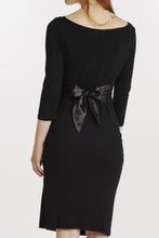 Robe Ceinture à Nouer Noire-Robe-Tale Me