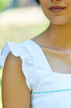 Robe Cotonnade Ample Blanche-Robe-Tale Me