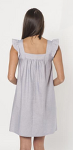 Robe Cotonnade Ample Bleu Or-Robe-Tale Me