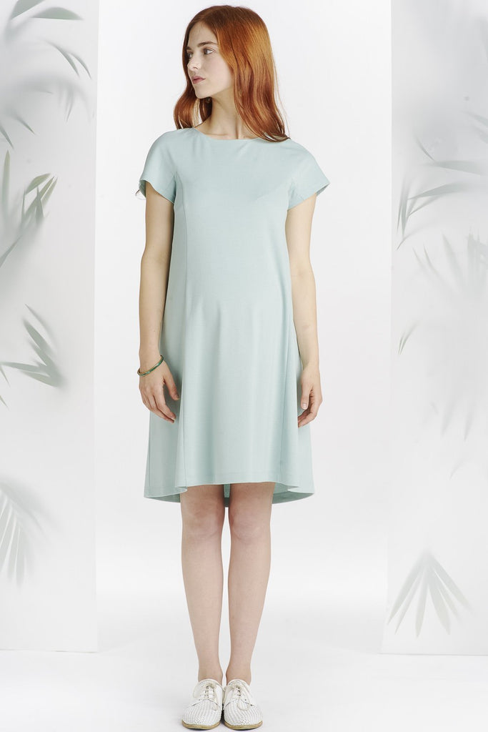 Robe Dos Ouvert Vert d'Eau-Robe-Tale Me