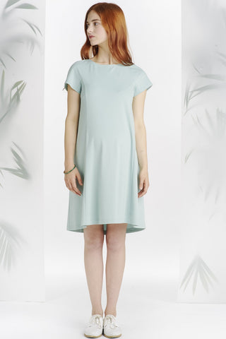 Robe Dos Ouvert Vert d'Eau-Robe-Tale Me