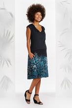 Robe Fleurie Noire-Robe-Tale Me