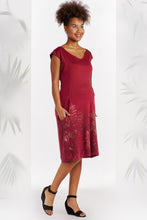 Robe Fleurie Rouge-Robe-Tale Me