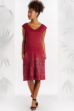 Robe Fleurie Rouge-Robe-Tale Me