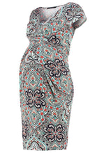 Robe Holly Impression Turquoise-Robe-Tale Me