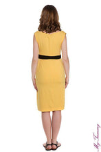 Robe Jaune d'Allaitement et Grossesse-Robe-Tale Me