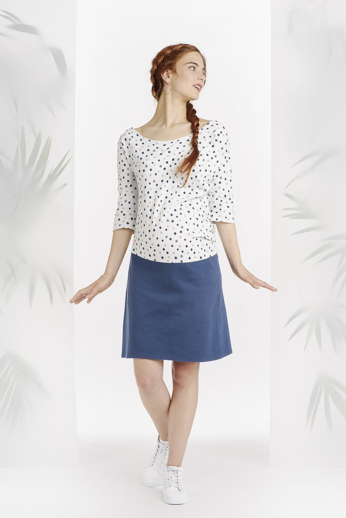 Robe Klainod Bleu/Blanc-Robe-Tale Me