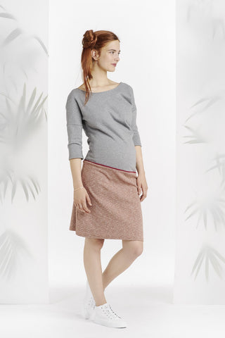 Robe Klainod Grise et Brun Clair-Robe-Tale Me