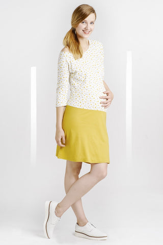 Robe Klainod Jaune/Blanc-Robe-Tale Me