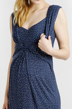 Robe Lois Marine à Pois-Robe-Tale Me