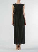Robe Longue Noire Dos Franges-Robe-Tale Me