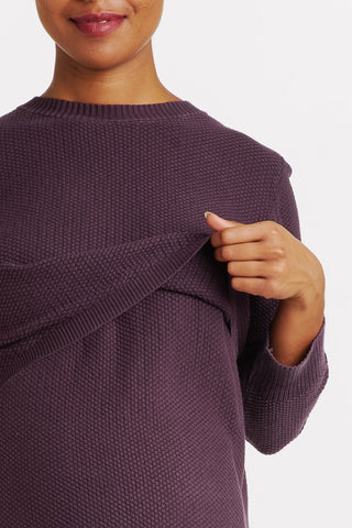 Robe Maille Cassis-Robe-Tale Me
