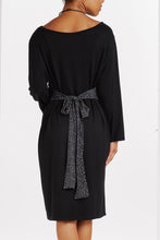 Robe Noire Ceinture Léo-Robe-Tale Me