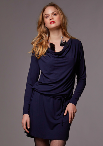 Robe Petra Bleu Nuit-Robe-Tale Me