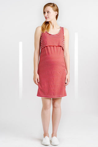 Robe Rayée Rouge/Blanc-Robe-Tale Me