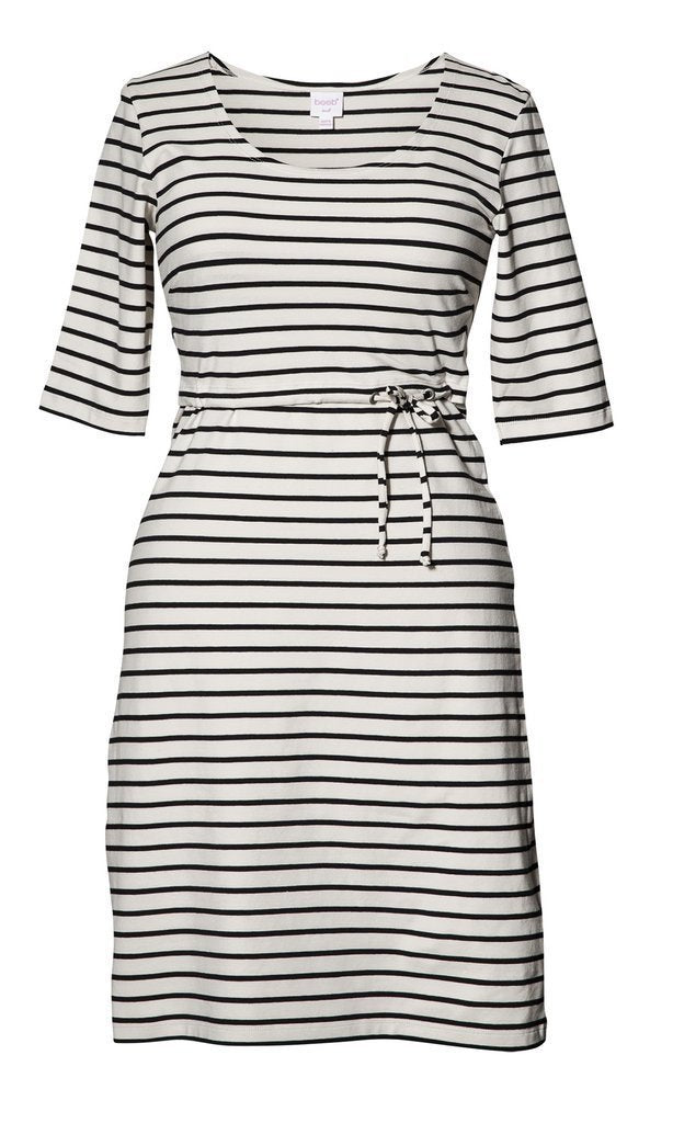 Robe Simone Noire Manches 3/4-Robe-Tale Me