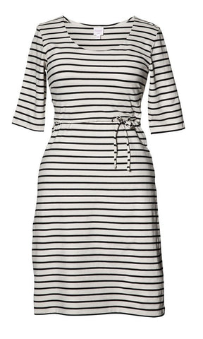 Robe Simone Noire Manches 3/4-Robe-Tale Me