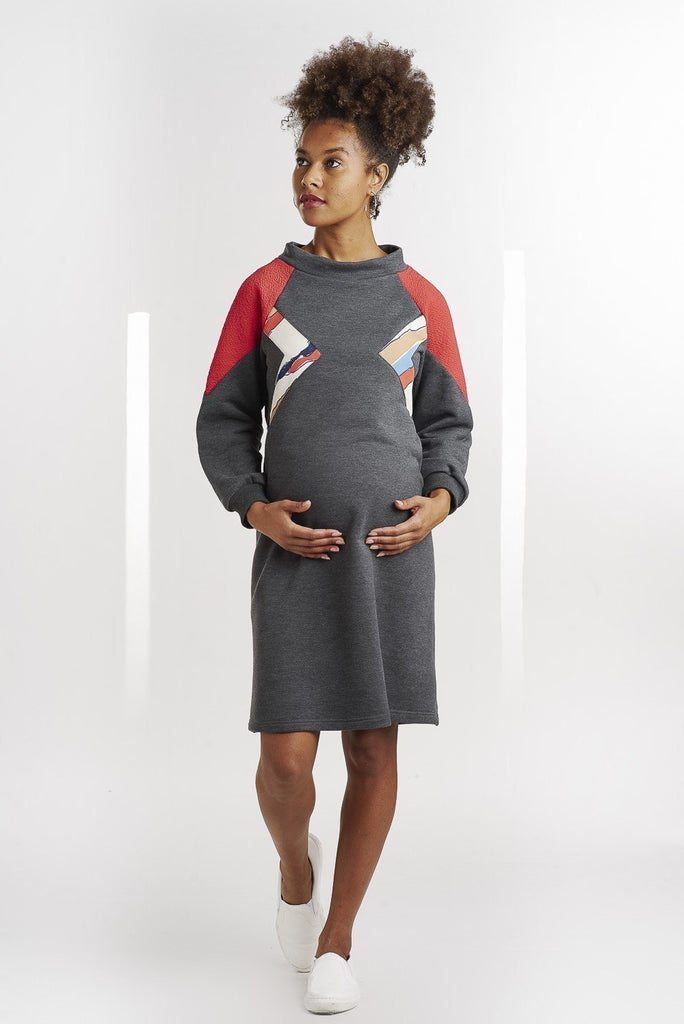 Robe Street Wear A Story Epaules Rouge-Robe-Tale Me