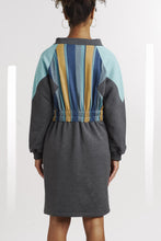 Robe Street Wear A Story Rayures Camel-Robe-Tale Me